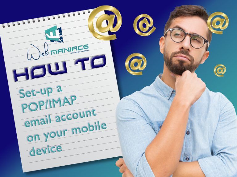 How to set up POP3 IMAP Account on Mobile